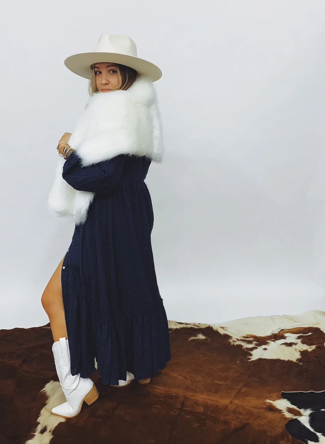 Ole That's A Wrap Vegan Fur Stole