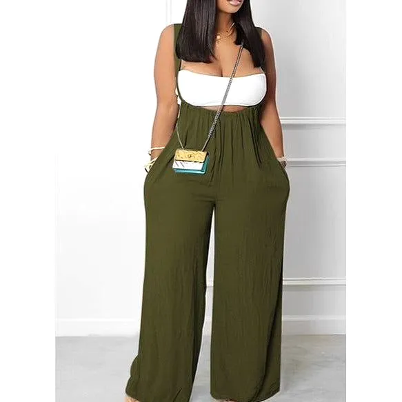 Oversized Wide Leg Jumpsuit