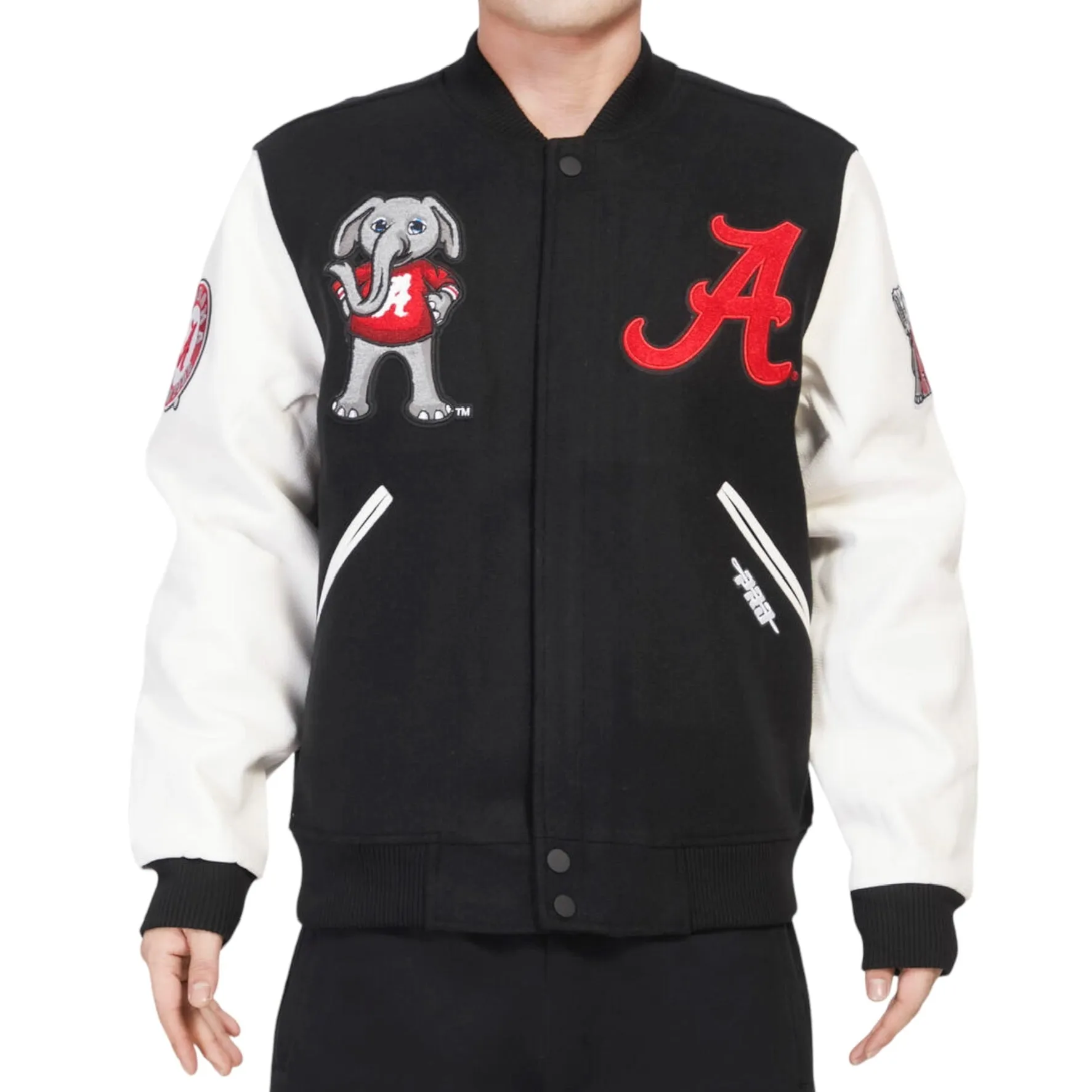 PRO STANDARD: Crimson Tide Classic Varsity Jacket