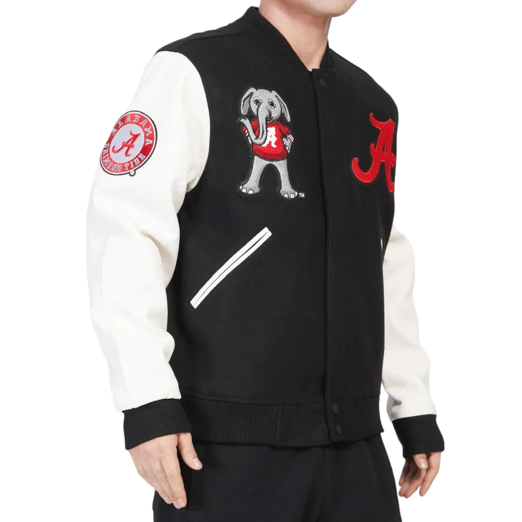 PRO STANDARD: Crimson Tide Classic Varsity Jacket