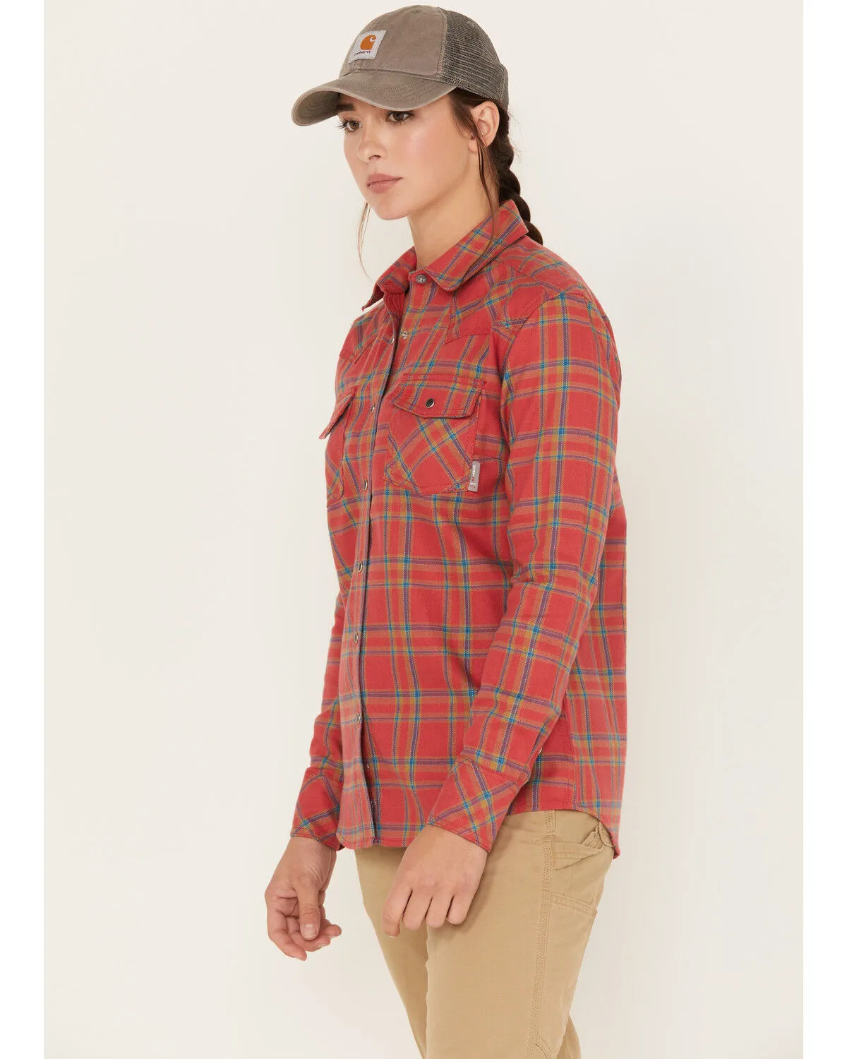 Product Name:  Ariat Women's Boot Barn Exclusive Fire Resistant Retro Boot Barn Exclusive Long Sleeve Button Down Work 