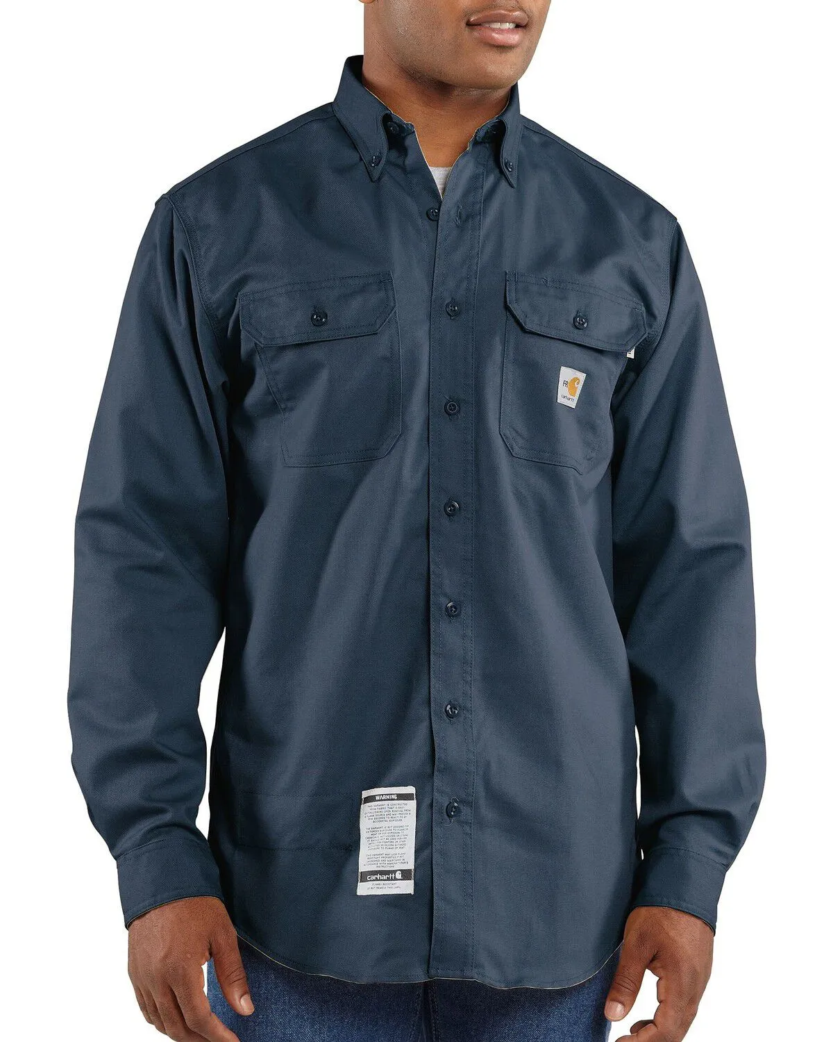 Product Name:  Carhartt Men's FR Solid Long Sleeve Button-Down Work Shirt