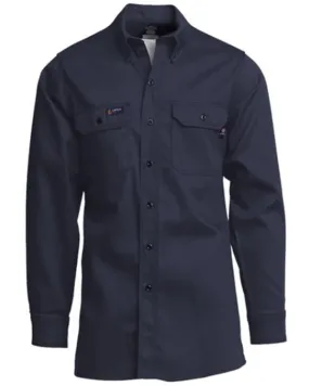 Product Name:  Lapco Men's FR Solid Long Sleeve Button-Down Western Work Shirt - Tall