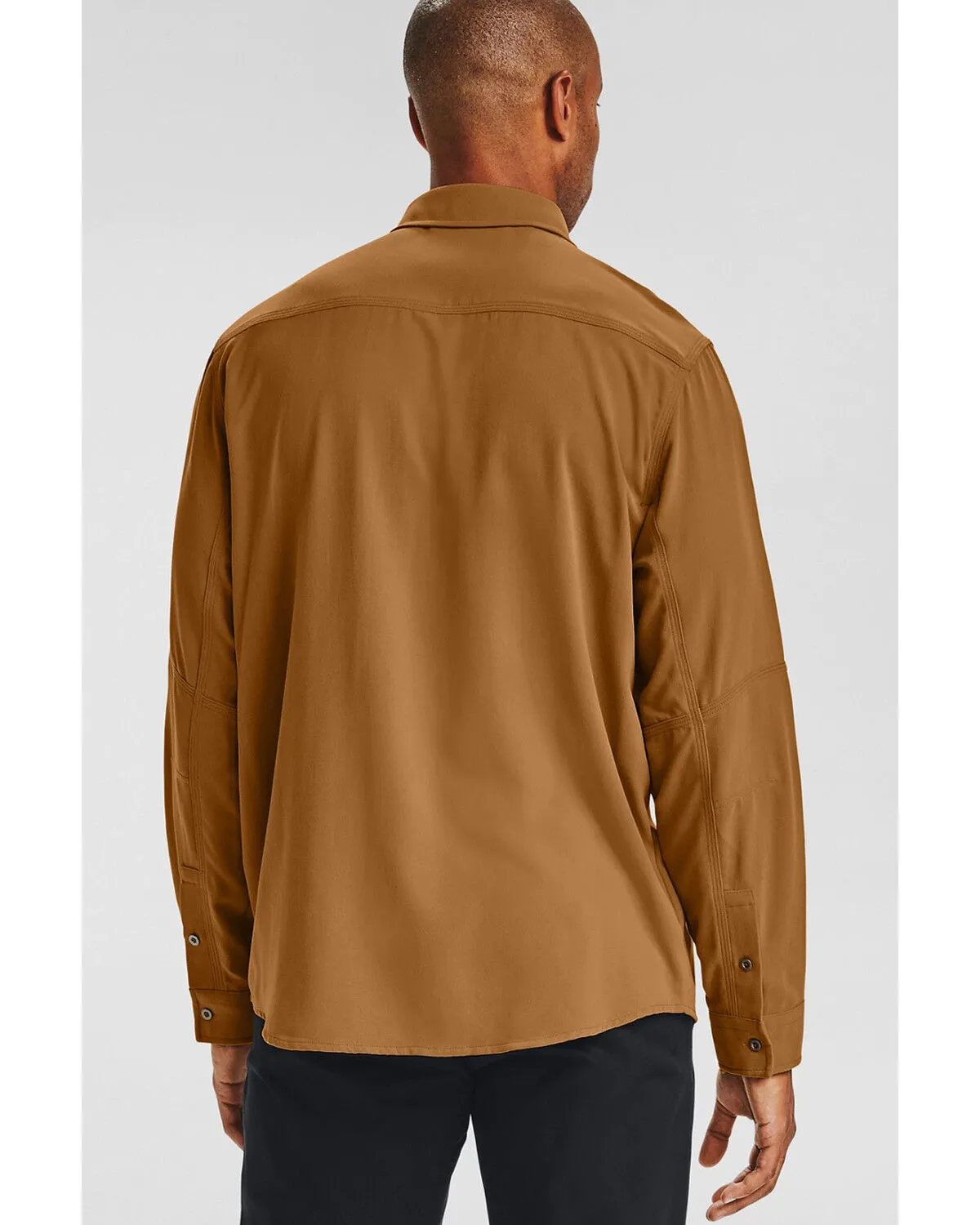 Product Name:  Under Armour Men's Yellow Payload Button Down Long Sleeve Work Shirt