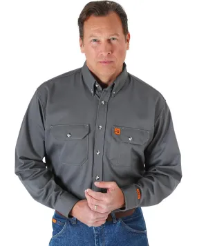 Product Name:  Wrangler Riggs Men's FR Long Sleeve Button Down Work Shirt - Big