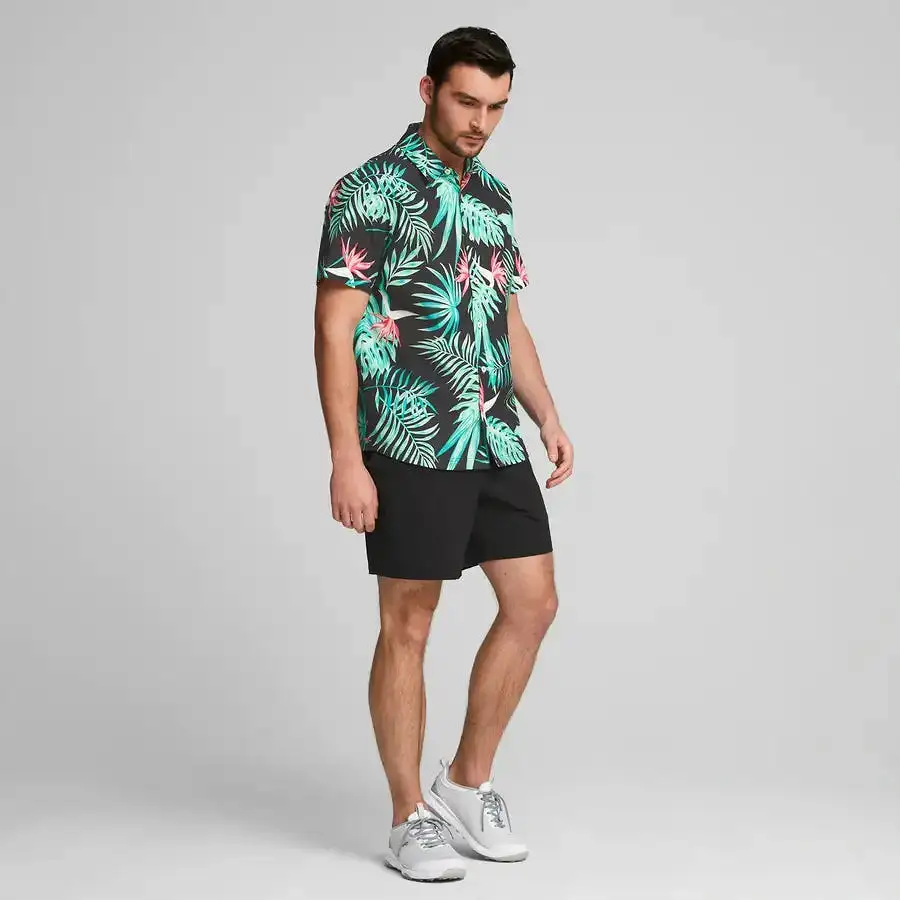 Puma X PTC Paradise Button Down Golf Shirt