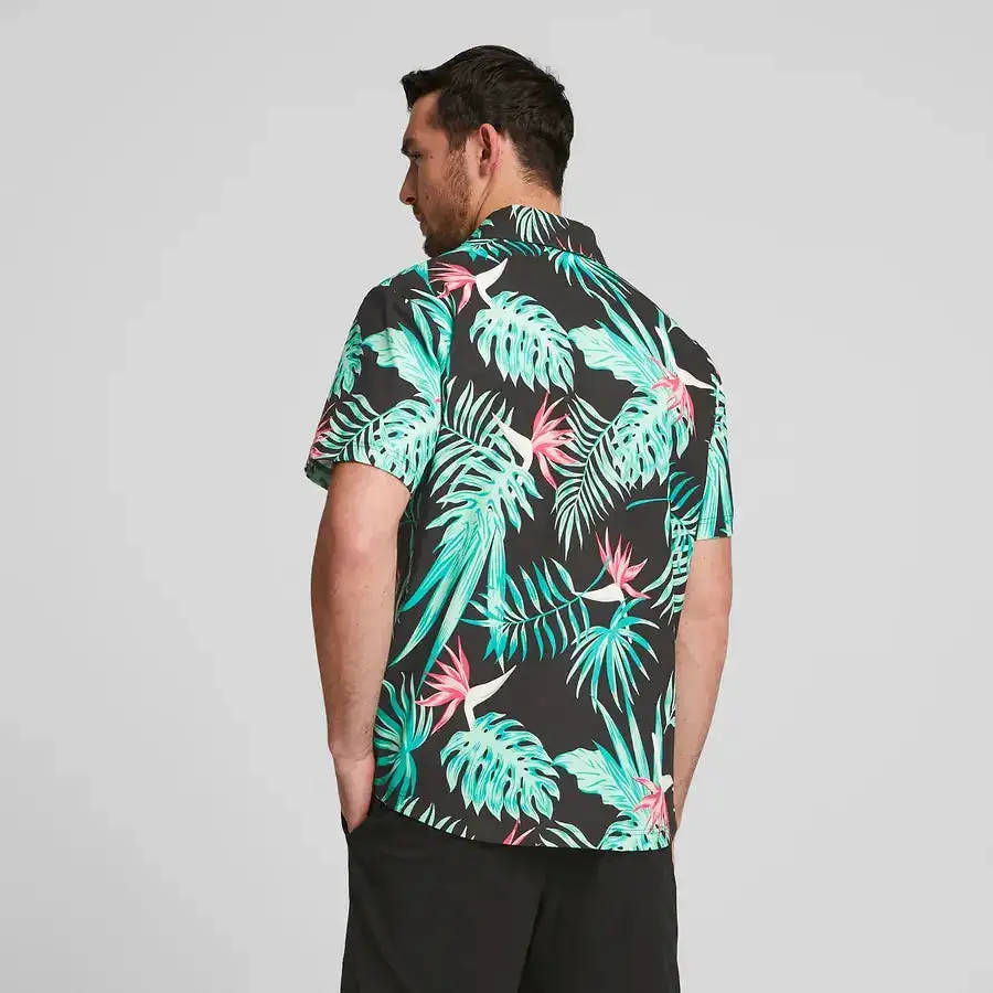 Puma X PTC Paradise Button Down Golf Shirt