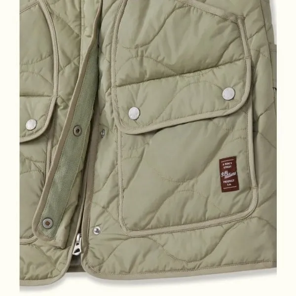 R. M. Williams Womens Wilby Vest in Light Green