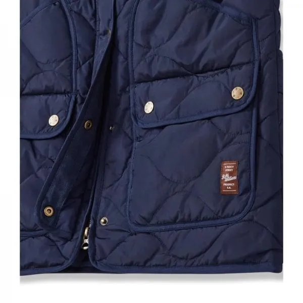 R. M. Williams Womens Wilby Vest in Navy