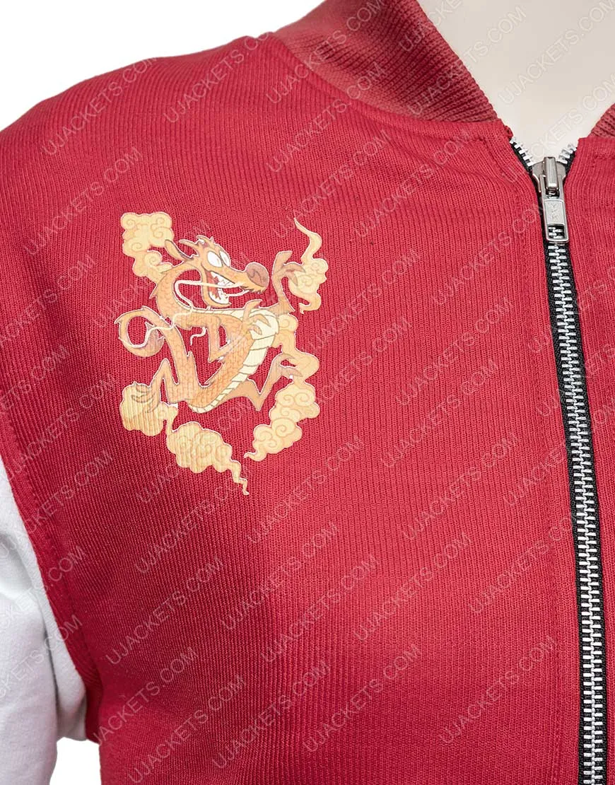 Ralph Breaks The Internet Mulan Red Jacket | ujackets.com