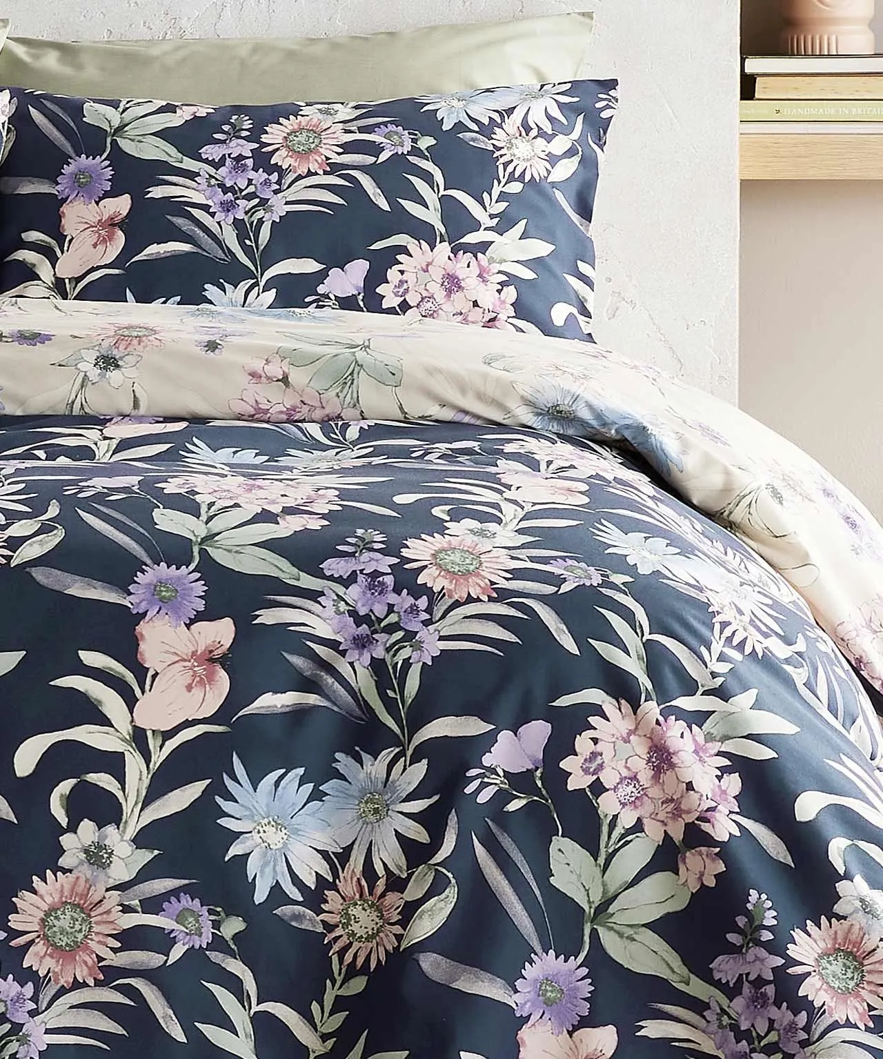 Sherry Floral Cotton Blend Duvet Set