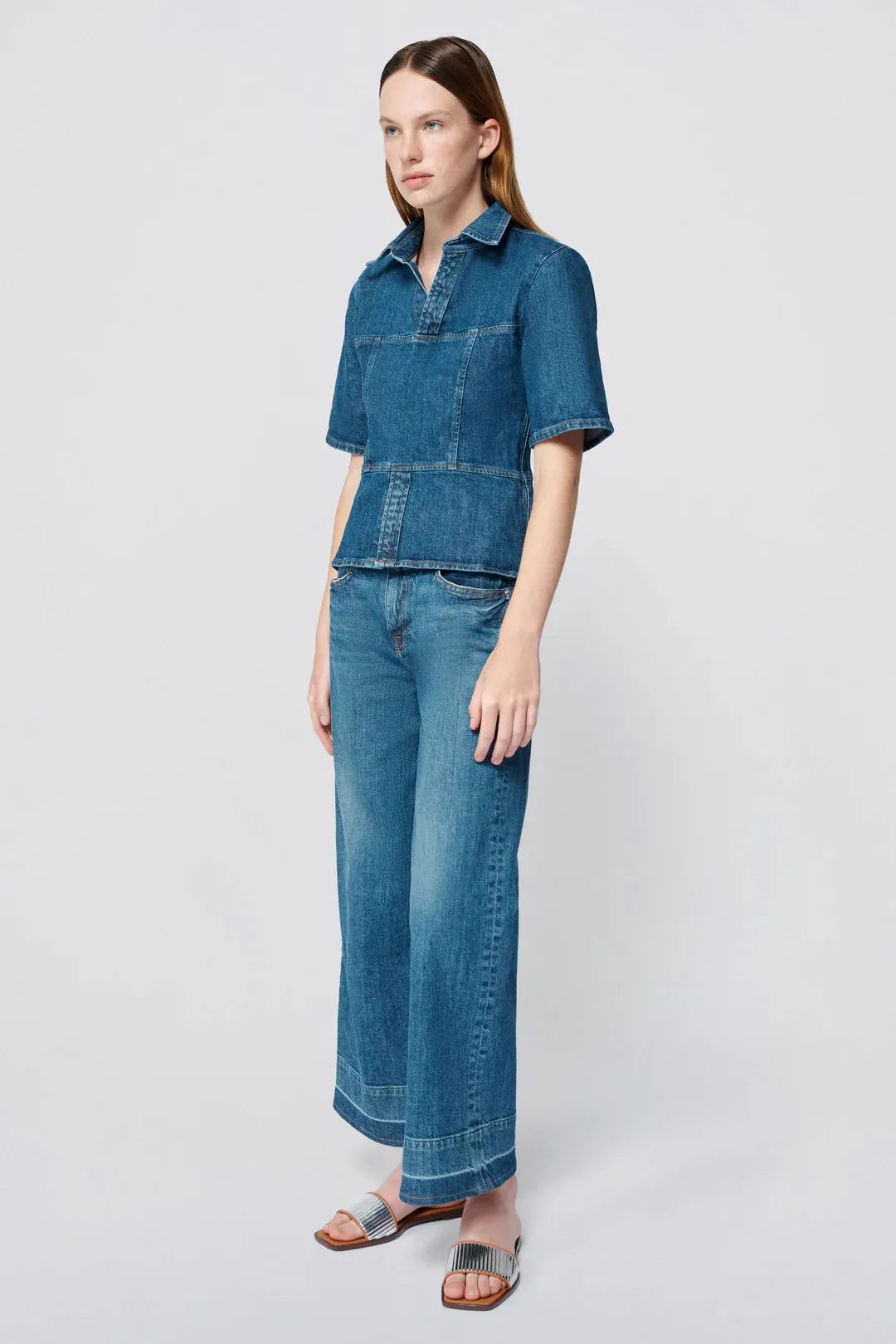 Simkhai Jude Wide Leg Jean