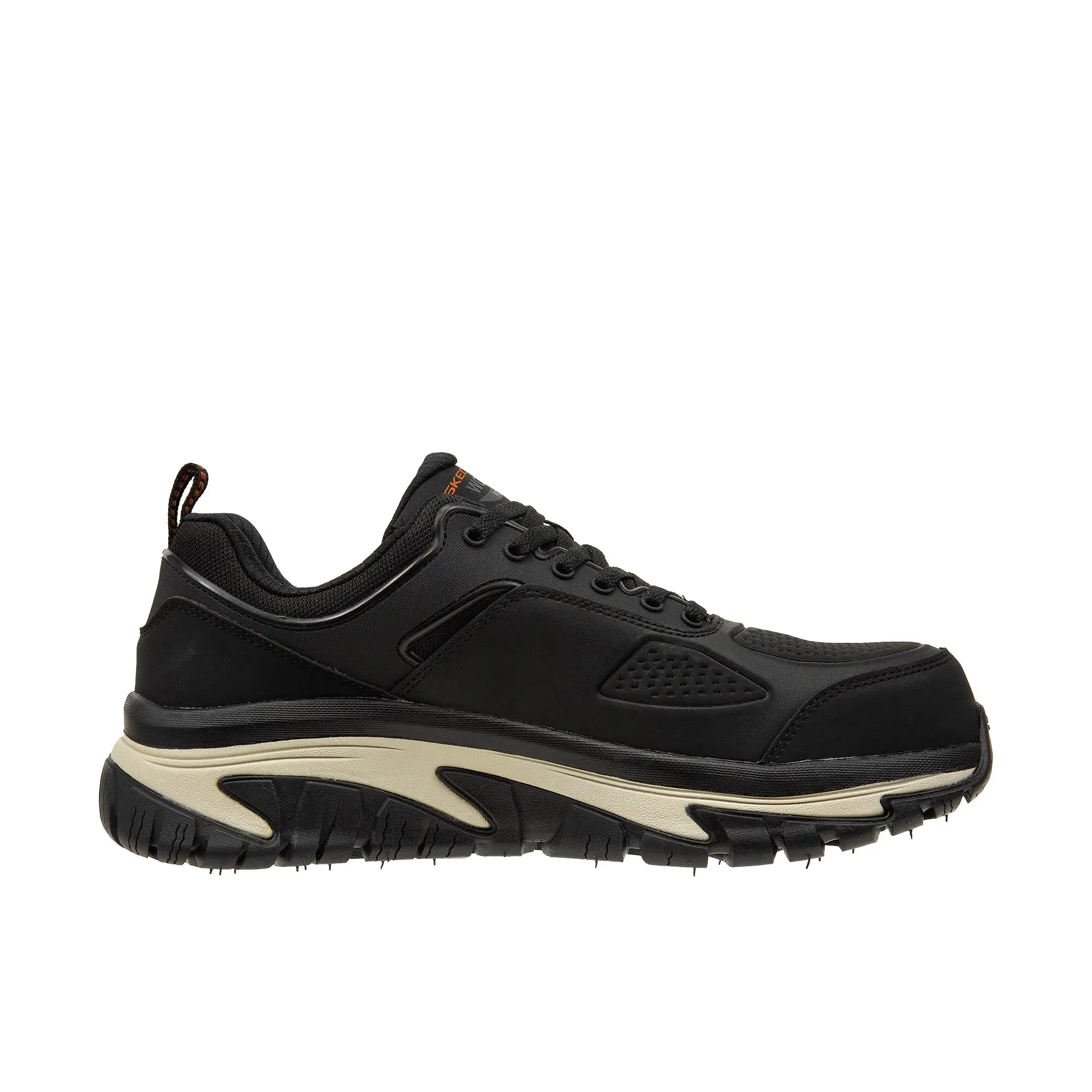 Skechers Arch Fit Road Walker Raylan Composite Toe Black