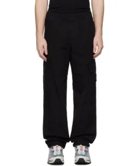 Stone Island Black Relaxed-Fit Cargo Pants