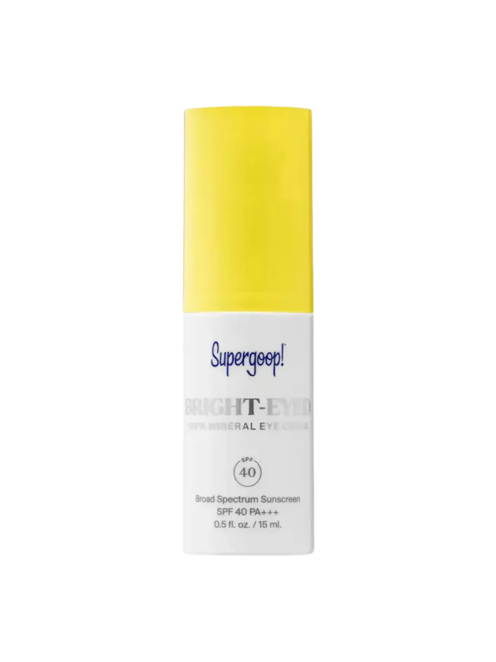 Supergoop Bright Eyed 100% Mineral Eye Cream - SPF40