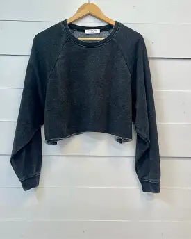 Sweet Outing Cropped Sweatshirt- FINAL SALE