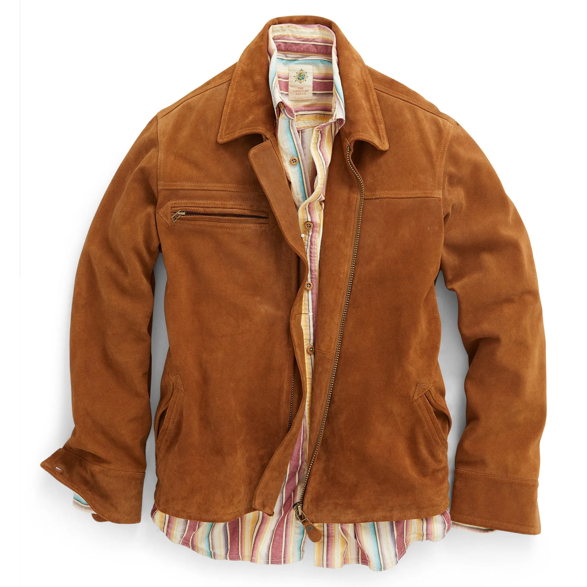 Tall Escabroso Suede Western Jacket