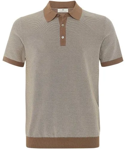 Thomas Maine Knitted Cotton Polo Shirt