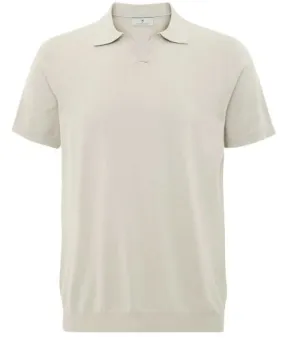 Thomas Maine Open Collar Polo Shirt