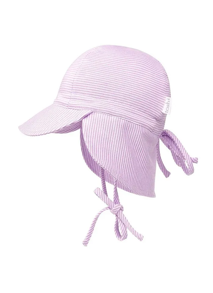 Toshi Baby Flap Cap - Lavender