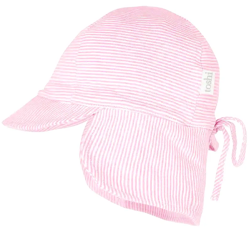 Toshi Flap Cap Baby Blush