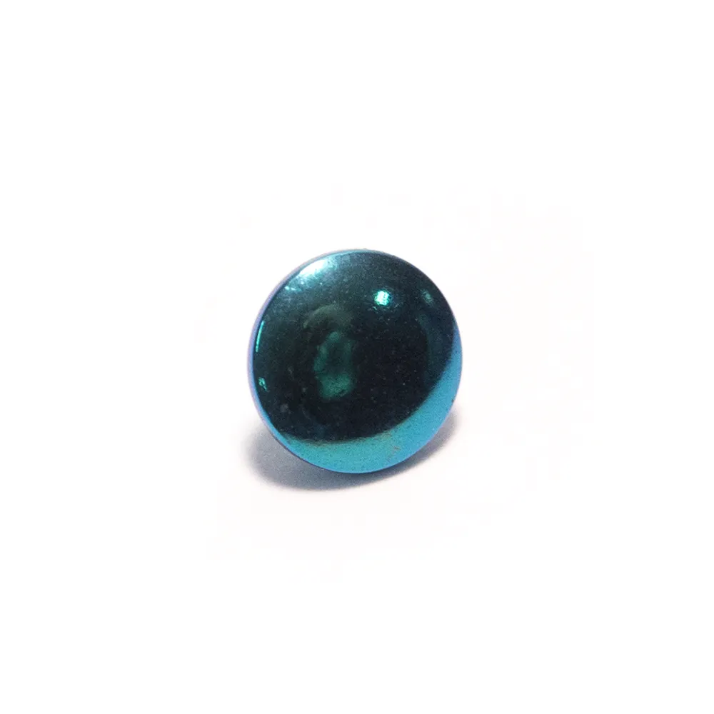 Turquoise Titanium Plain Dermal Top