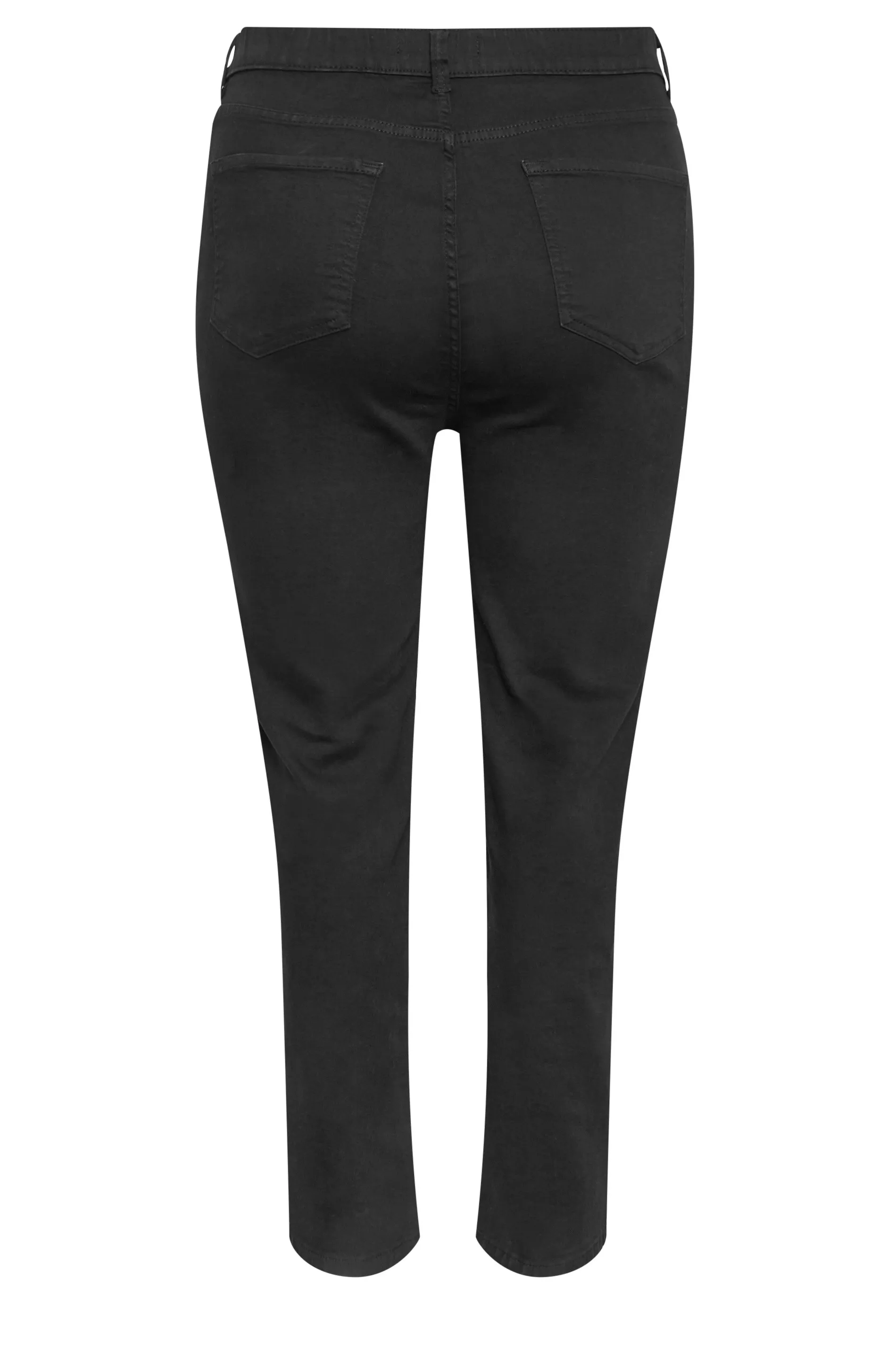 YOURS Curve Black Straight Leg RUBY Jeans